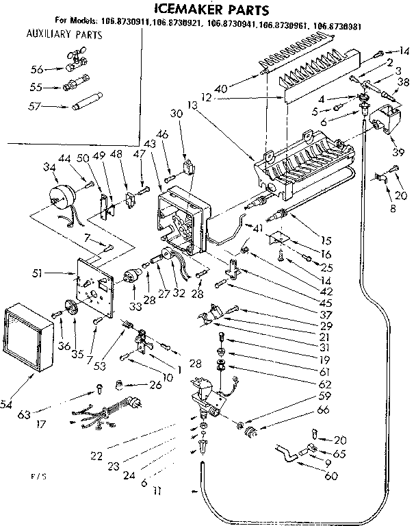 ICEMAKER PARTS