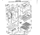 Kenmore 1068730982 liner parts diagram
