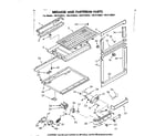 Kenmore 1068730982 breaker and partition parts diagram