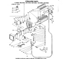 Kenmore 1068730922 icemaker parts diagram