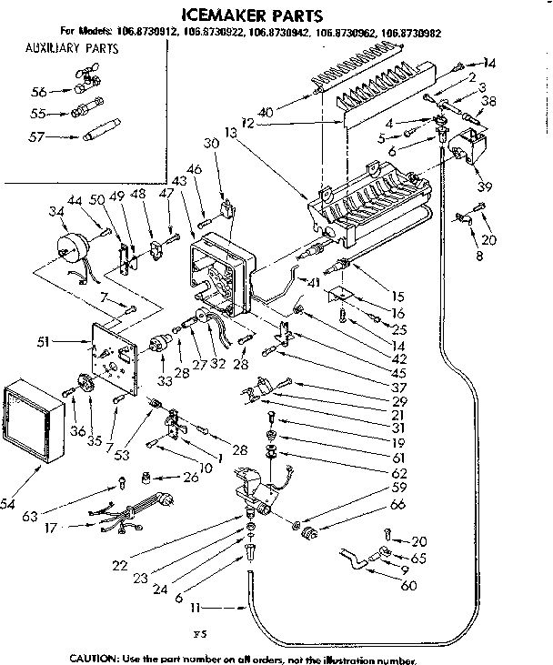 Icemaker parts