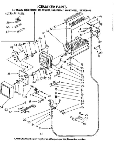 Icemaker parts