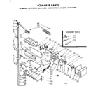 Kenmore 1068732920 icemaker parts diagram