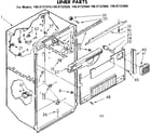 Kenmore 1068732980 liner parts diagram