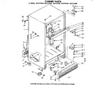 Kenmore 1068737560 cabinet parts diagram