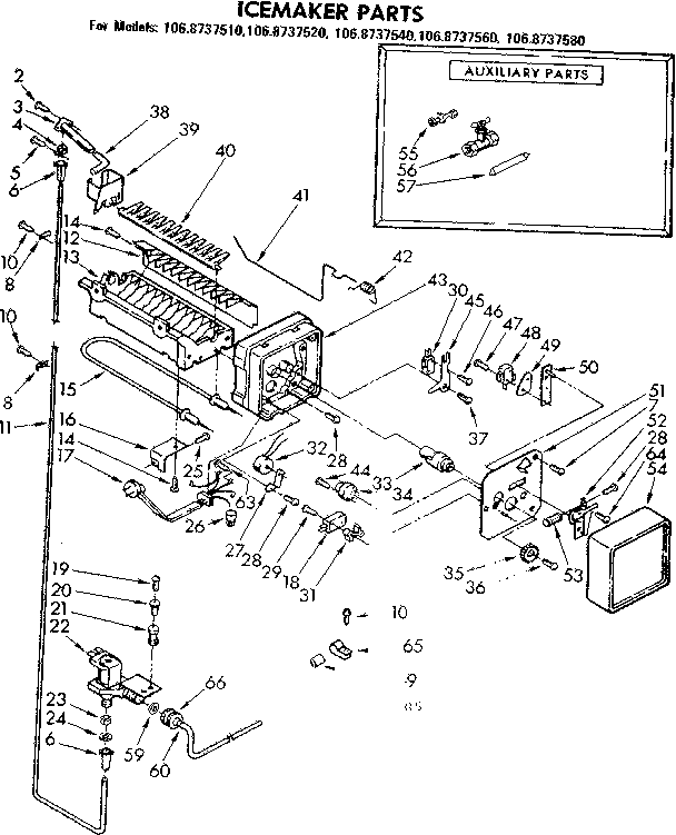 Icemaker parts