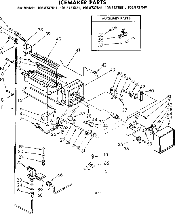 Icemaker parts
