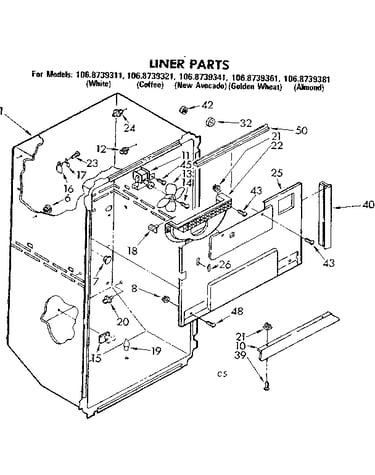 Liner parts