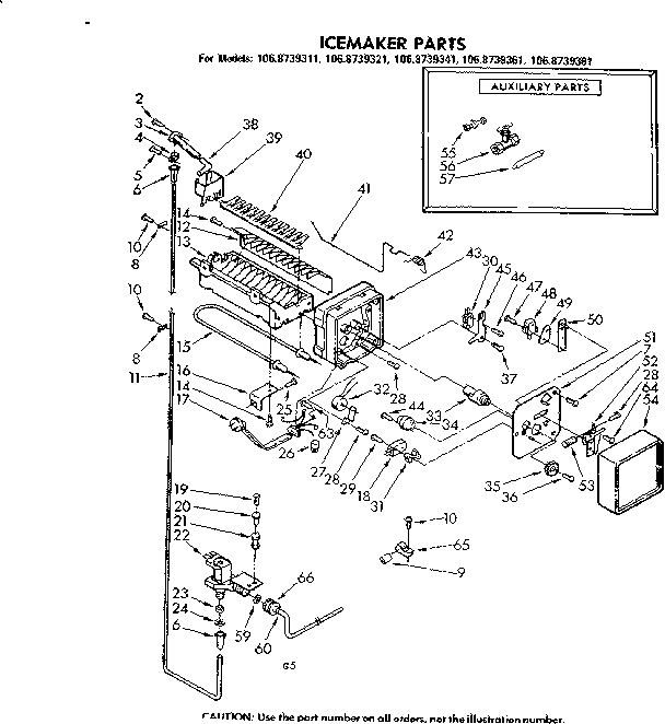 Icemaker parts