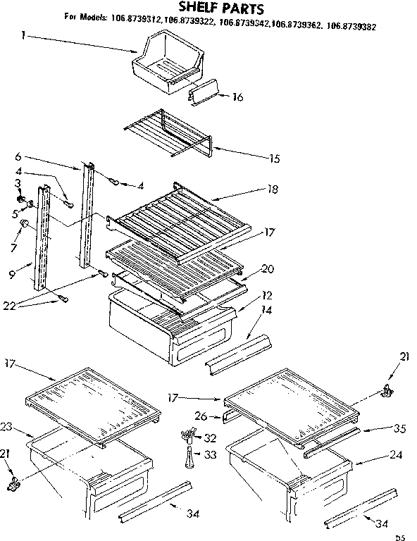 SHELF PARTS