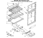 Kenmore 1068739362 breaker and partition parts diagram