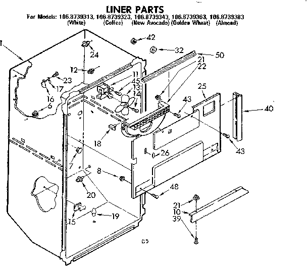 Liner parts
