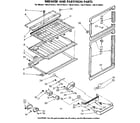 Kenmore 1068739323 breaker and partition parts diagram