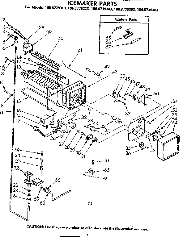 Icemaker parts