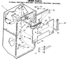 Kenmore 1068739421 liner parts diagram