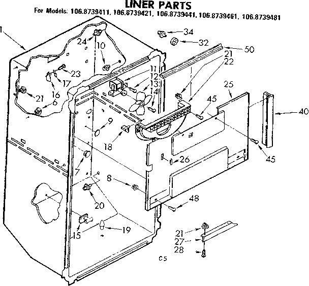 Liner parts