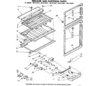Kenmore 1068739481 breaker and partition parts diagram