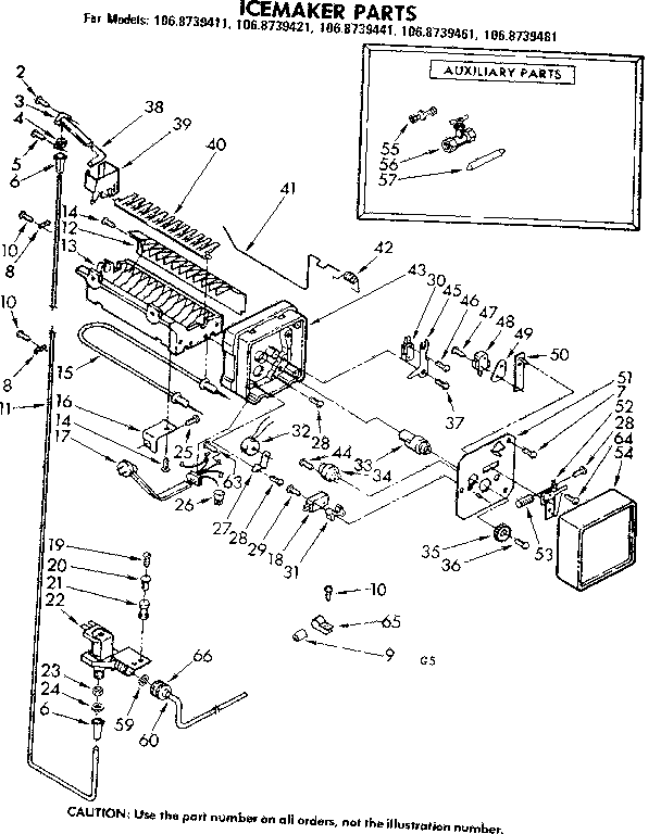 Icemaker parts