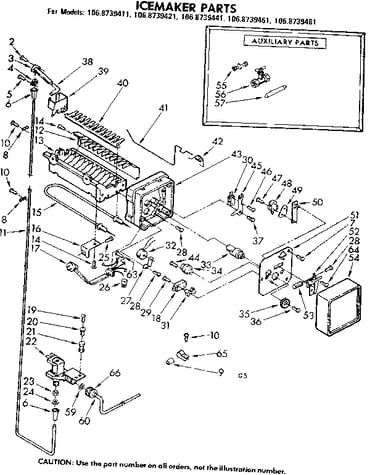 Icemaker parts