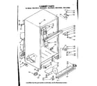 Kenmore 1068739482 cabinet parts diagram