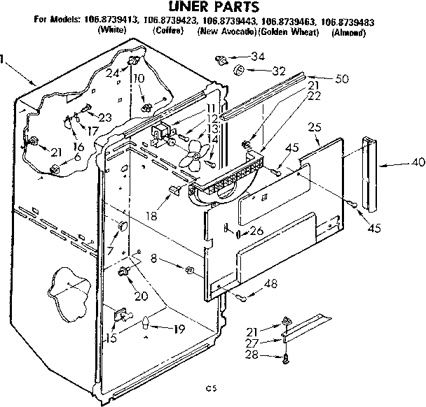 Liner parts