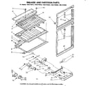 Kenmore 1068739413 breaker and partition parts diagram