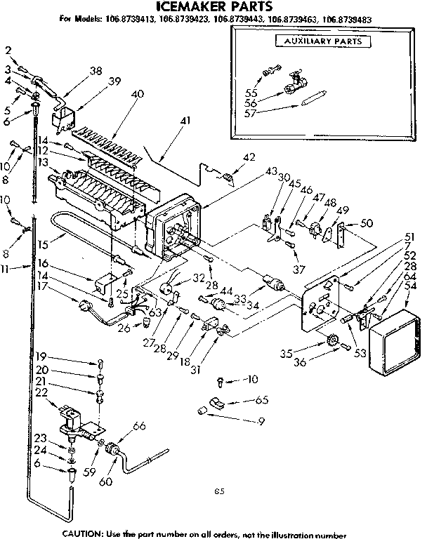 Icemaker parts