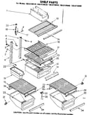 Shelf parts