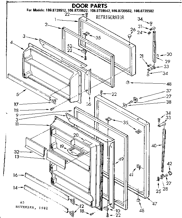 Door parts