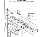 Kenmore 1068739542 icemaker parts diagram