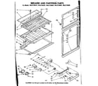 Kenmore 1068739620 breaker and partition parts diagram