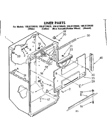 Liner parts
