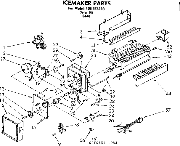 Icemaker parts