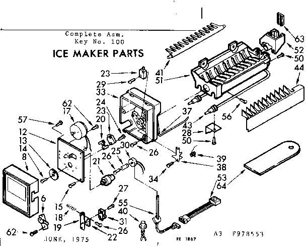 Ice maker parts