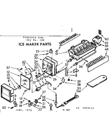 Ice maker parts