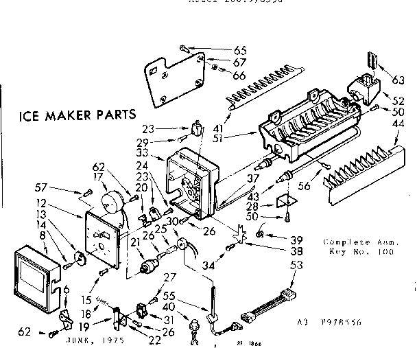 ICE MAKER PARTS