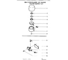 Kenmore 106983176 ice maker water kit diagram