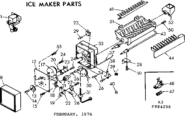 Ice maker parts