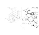 Kenmore 198714211 unit parts diagram