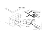 Kenmore 198714441 unit parts diagram