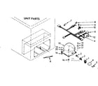 Kenmore 198714471 unit parts diagram