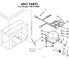 Kenmore 198714631 unit parts diagram