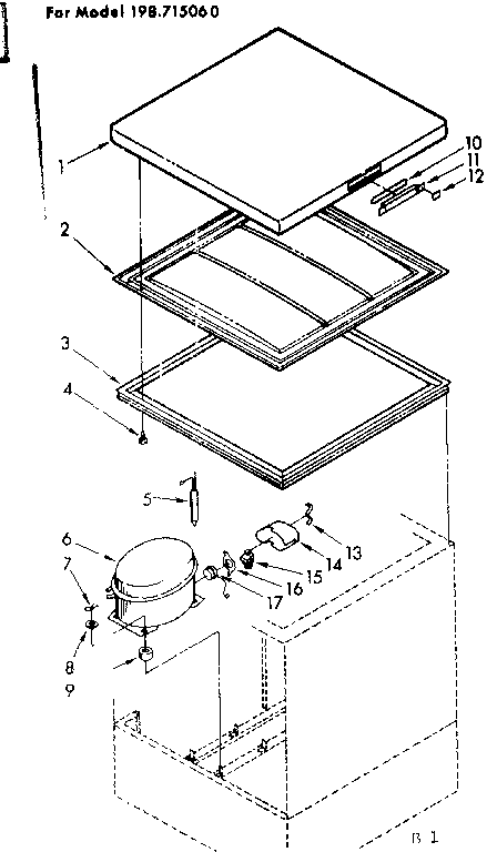 Door and unit parts