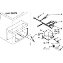 Kenmore 198715431 unit parts diagram