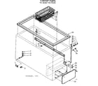 Kenmore 198715432 cabinet parts diagram
