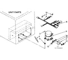 Kenmore 198715433 unit parts diagram