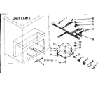 Kenmore 198715441 unit parts diagram
