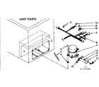 Kenmore 198715442 unit parts diagram
