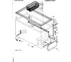 Kenmore 198715472 cabinet parts diagram