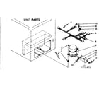 Kenmore 198715472 unit parts diagram